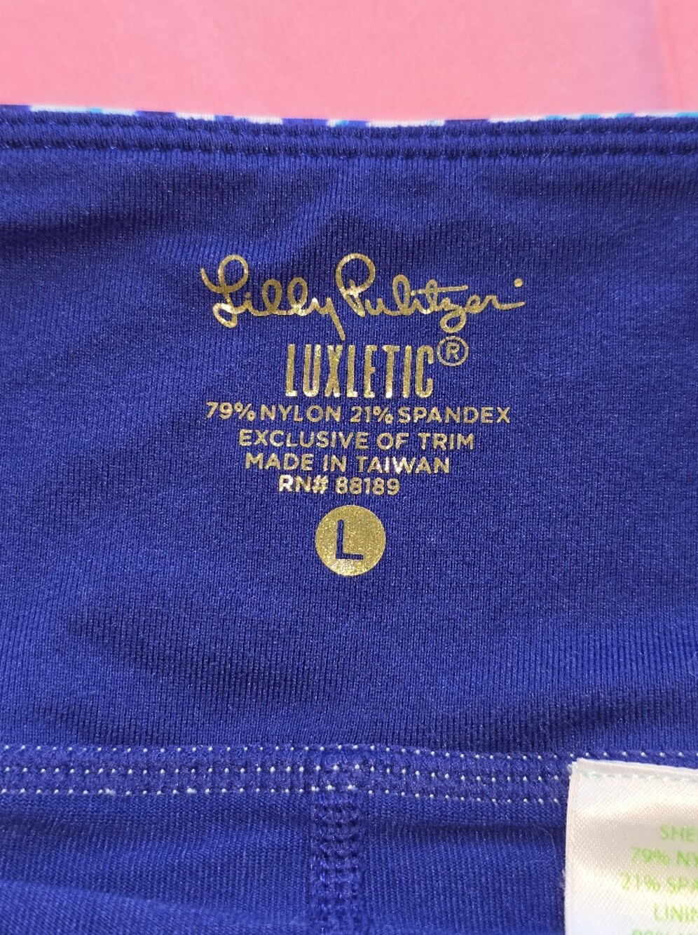 Lilly Pulitzer Luxletic Athletic Resortwear Skort L - Picture 3 of 9
